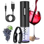 Tire - bouchon electrique, ouvre - bouteille de vin rechargeable Tire - bouchon electrique, ouvre - bouteille de vin rechargeable