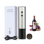 Tire - bouchon electrique rechargeable 4 en 1, ouvre - bouteille rouge multifonctionnel, coupe - feuille, ... Tire - bouchon electrique rechargeable 4 en 1, ouvre - bouteille rouge multifonctionnel, coupe - feuille, ...