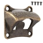 Tire - bouchon mural en alliage de zinc, tire - bouchon vintage en bronze, ouvre - bouteille de lait, ...