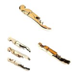 Tire - bouchon plaqu� or double charni�re serveurs cl� de vin ouvre - bouteille ouvre - bouteille de ...