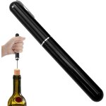 Tire bouchon pompe a air 2 - en - 1, ouvre - vin a pression d'air avec coupe - papier ouvre bouteille ...