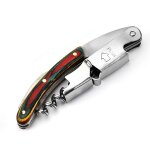 Tire - bouchon professionnel pour serveurs, cl a vin avec poigne en bois ergonomique, ouvre - bouteille ...