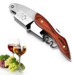 Tire - bouchon wine key avec poignée en caoutchouc, ouvre - bouteille et coupe - papier de style 1 - Tire - bouchon wine key avec poignée en caoutchouc, ouvre - bouteille et coupe - papier de style 1 -
