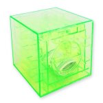 Tirelire casse - t�te labyrinthe transparent