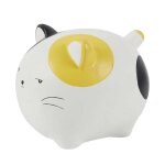 Tirelire chat kawaii en c�ramique 13 cm