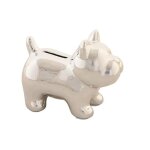 Tirelire dolomite chien dkd home decor