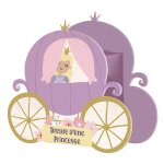 Tirelire pour enfant carrosse de princesse parme