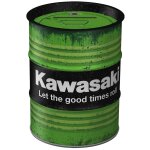 Tirelire en m�tal kawasaki 13 cm