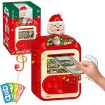Tirelire musicale no�l sans marque 27x12, 5x14, 5 cm plastique abs �clairage led sons interactifs pour ...