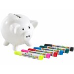 Tirelire en porcelaine personnalisable