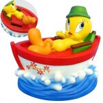 Tirelire en r�sine titi petit bateau