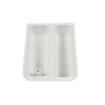 Tiroir double complementaire boite less pour lave linge whirlpool - 481010580674