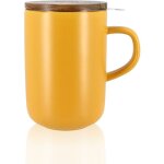 Tisani�re mug juliet en gr�s jaune 475 ml ogo ogo