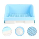 Toilettes a tiroirs pour animaux domestiques, 1 pièce, anti - basculement, bassin a merde, cage a lapins, ... Toilettes a tiroirs pour animaux domestiques, 1 pièce, anti - basculement, bassin a merde, cage a lapins, ...