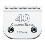 Tondeuse amovible pour animaux de compagnie, lame en cramique, compatible avec andis, oster a5, wahl ...