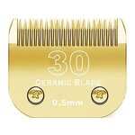 Tondeuse amovible pour chien en cramique, lame pro, compatible avec les tondeuses andis, oster a5, wahl, ...