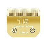 Tondeuse amovible pour chien en cramique, lame pro, compatible avec les tondeuses andis, oster a5, wahl, ...