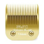 Tondeuse amovible pour chien en cramique, lame pro, compatible avec les tondeuses andis, oster a5, wahl, ...