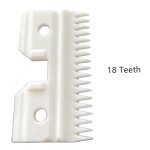 Tondeuse amovible pour chien en cramique, lame pro, compatible avec les tondeuses andis, oster a5, wahl, ...