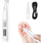 Tondeuse pour animaux de compagnie avec lumire led, kit tondeuse pour chats, impermable, paw trim pro, ...