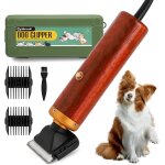 Tondeuse pour chien 55w, bruit et vibrations faibles, cordon d'alimentation 3m, bruit< 50db, pour animaux ...
