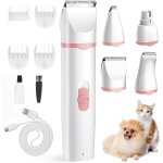 Tondeuse chien, tondeuse pour chat et chats de petite et moyenne taille, usb tondeuse chat silencieuse ...