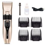 Tondeuse pour chien inf silencieuse avec accessoires champagne