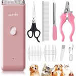 Tondeuse pour chien a poils epais, tondeuse rechargeable pour chien, rasoir pour chat, tondeuses de toilettage ...