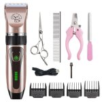 Tondeuse electrique pour animaux domestiques, rechargeable, pour chiens, coupe de poils de chat, dissolvant, ... Tondeuse electrique pour animaux domestiques, rechargeable, pour chiens, coupe de poils de chat, dissolvant, ...