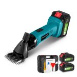 Tondeuse electrique pour moutons 6 vitesses avec 2 batteries + bo�tes a outils