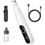 Tondeuse a pattes de chien rechargeable par usb, avec lumire led, paw trim pro pour pattes, professionnelle, ...