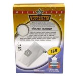 Top filter - 67138 - sac aspirateur microsafe en non - tiss grand format pour rowenta