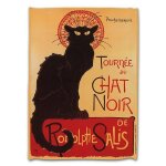 Torchon chat noir