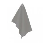 Torchon de cuisine en coton 50x70 cm panama gris clair, par soleil d'ocre