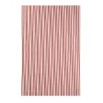 Torchon imprim� en coton orange 50x75cm