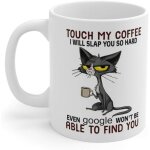 Touch my coffee and i'll beat you so hard mugtasse a caf tasse alphabet anglais tasse mre tasse a caf ...