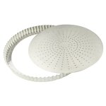 Moule a tarte rond cannelé fond mobile 20 cm Moule a tarte rond cannelé fond mobile 20 cm