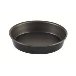 Tourtire ronde unie - antiadhrente - fond fixe - Ø240 / 225 mm h23 mm