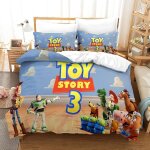 Toy story ensemble housse de couett imprim�� d et taie d'oreiller , ultra doux microfibre hypoallerg��nique ...