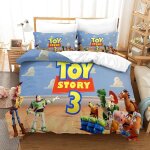 Toy story ensemble housse de couett imprim�� d et taie d'oreiller , ultra doux microfibre hypoallerg��nique ...