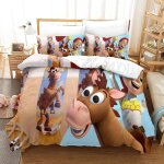 Toy story ensembles de housse de couette cartoon character d ensembles de literie microfibre parure de ...