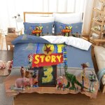 Toy story ensembles de housse de couette d ensembles de literie microfibre parure de lit double�xcm�