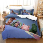 Toy story ensemble de literie imprim�� d ensemble de pi��ces housse de couette en microfibre douce avec ...