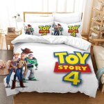 Toy story impression en d sets de housse couette en microfibre touch�� ultra doux parure de lit personnes ...