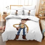 Toy story impression en d sets de housse couette en microfibre touch�� ultra doux parure de lit personnes ...
