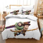 Toy story pi��ces ensemble housse de couette d literie couette housse de couette ultra doux microfibre ...