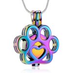 Trahoo - bijou de crmation pour animal de compagnie - collier pour cendres - collier pour cendres d'animaux ...