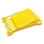 Trancheur manuel multifonction en acier inoxydable, pour djeuner, viande, ¿uf, jambon, fromage, fruits, ...