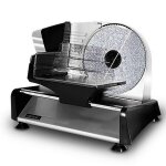 Trancheuse electrique 180w gris noir Trancheuse electrique 180w gris noir