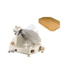 Trancheuse electrique curvy line c220 - 22 cm lame - crayon detache + kit bois de frêne (creme) Trancheuse electrique curvy line c220 - 22 cm lame - crayon detache + kit bois de frêne (creme)